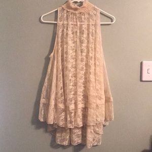 Free People Lace Top